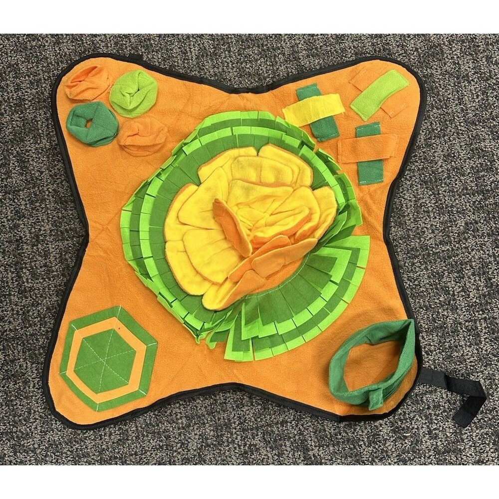 Pet Snuffle Mat for Dogs Sniffle Interactive Treat Game for Boredom Anxiety